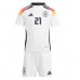 Maillot de foot Allemagne Ilkay Gundogan #21 Domicile vêtements enfant Europe 2024 Manches Courtes (+ pantalon court)